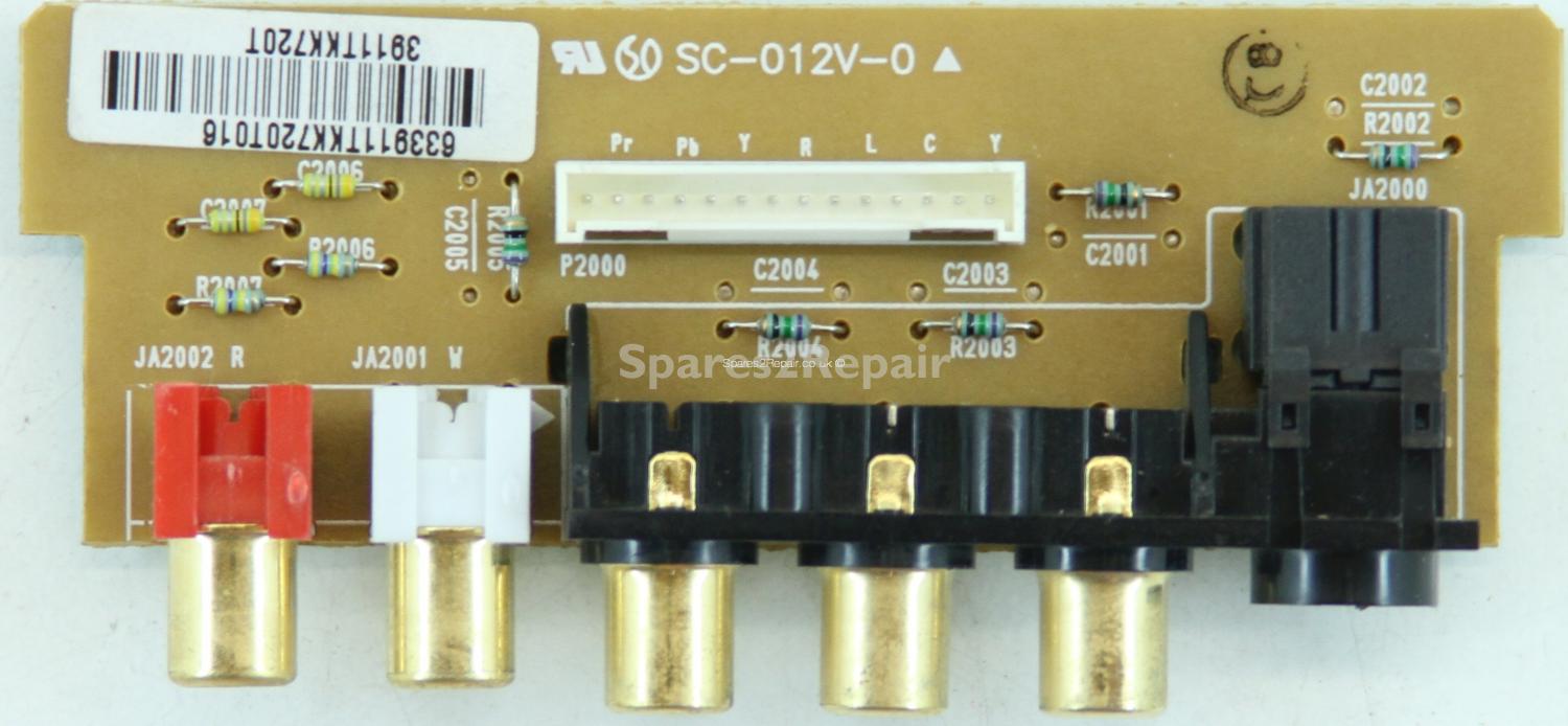 LG 27LZ5RV - Side AV - 3911TKK720T