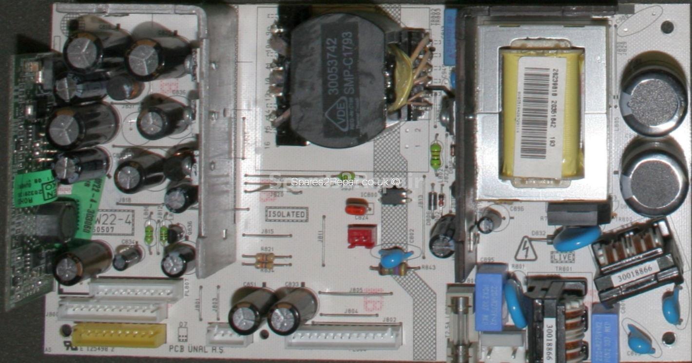 Matsui MAT26LW507 - PSU - 17PW22-4 - 160507