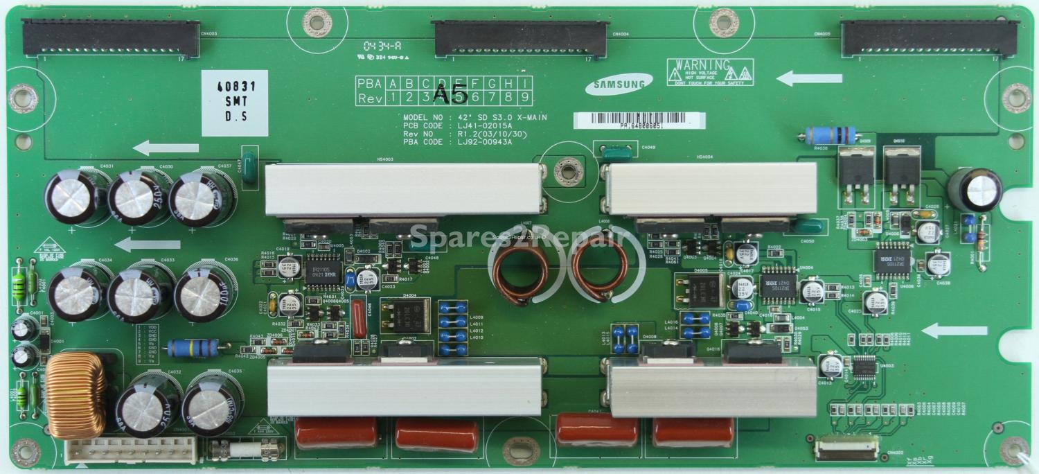 Philips 42PF9946/12 - XSUS - LJ92-00943A A5 - LJ41-02015A R1.2 - 42SD S3.0 X-MAIN
