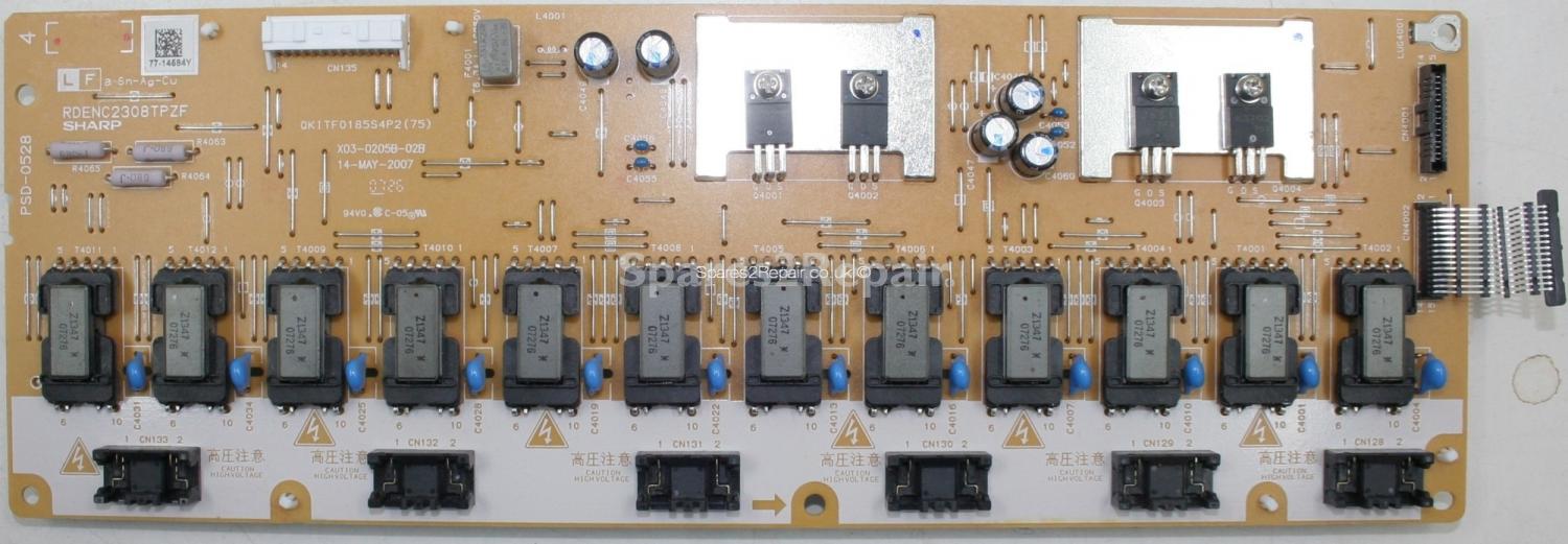 Philips 52PFL9632D-10 - Inverter - RDENC2308TPZF - QKITF0185S4P2(75)