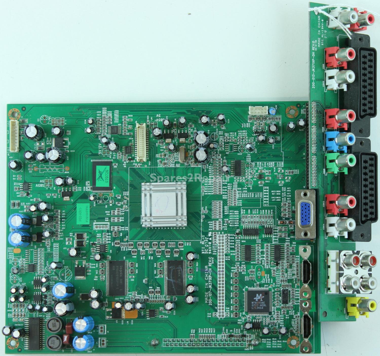 Polaroid TLU-02612C - Main AV - 200-107-JK371XP-CH REV:C - 899-KR1-IF2610XPPH REV:01 - 200-013-JK371XP-DH REV:D - 899-I00-GF321XPH REV:01