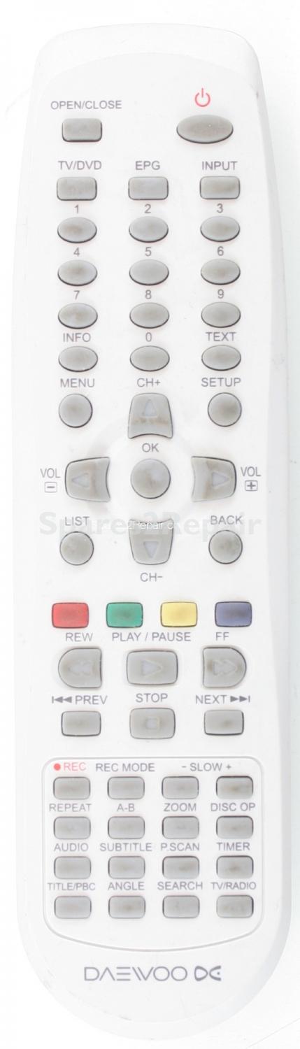Daewoo VR-FA2 97P04858 Remote Control (Original)