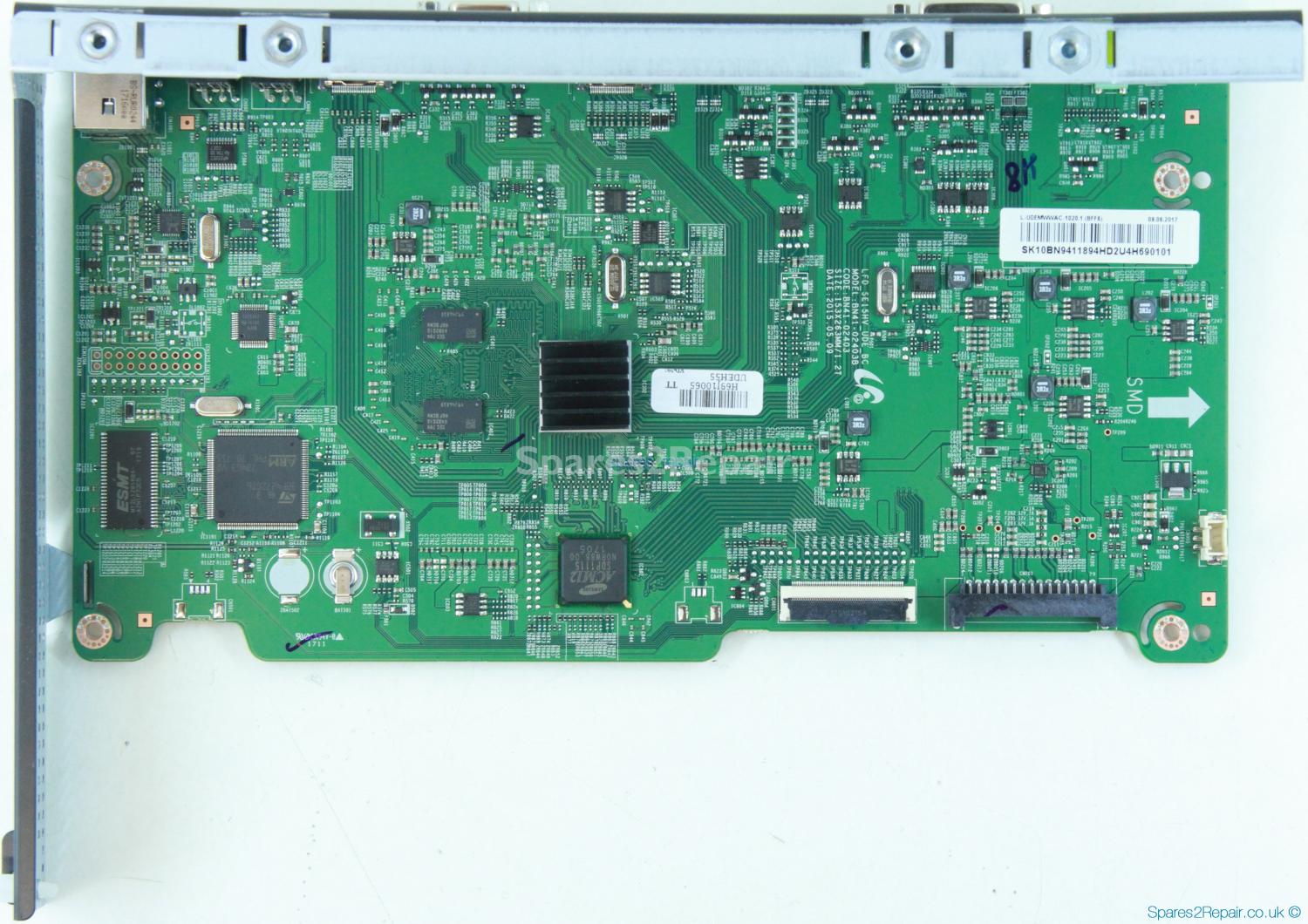 Samsung LH55UDEHLBB/EN - Main AV - BN94-11894H - BN41-02403B - LFD_SE15HV_UDE_BC