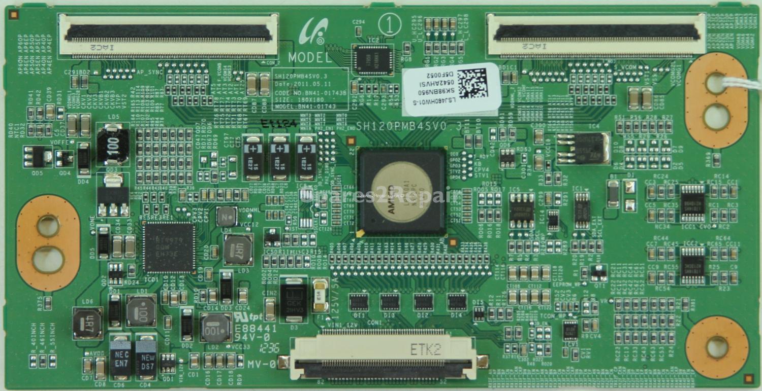 Samsung - T-Con - SH120PMB4SV0.3 - BN41-01743B