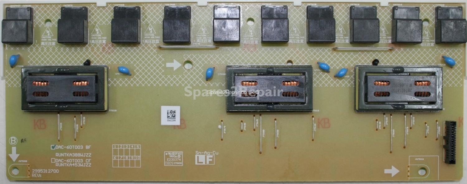 Sharp LC-46X20E - Inverter - DAC-60T003 BF - RUNTKA388WJZZ - 2995312700