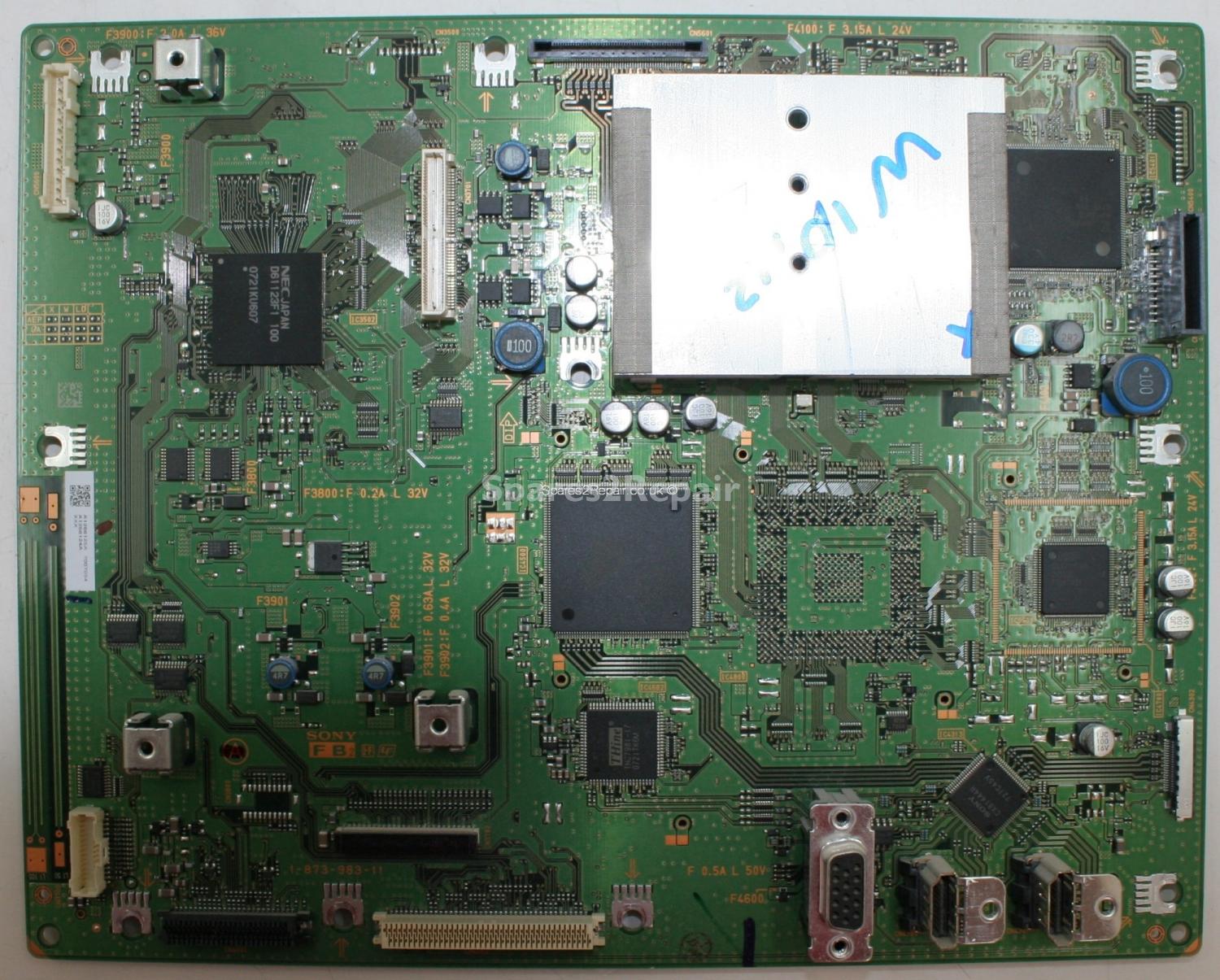 Sony KDL-46W3000 - HDMI - 1-873-983-11 - A1268125A - A1268124A