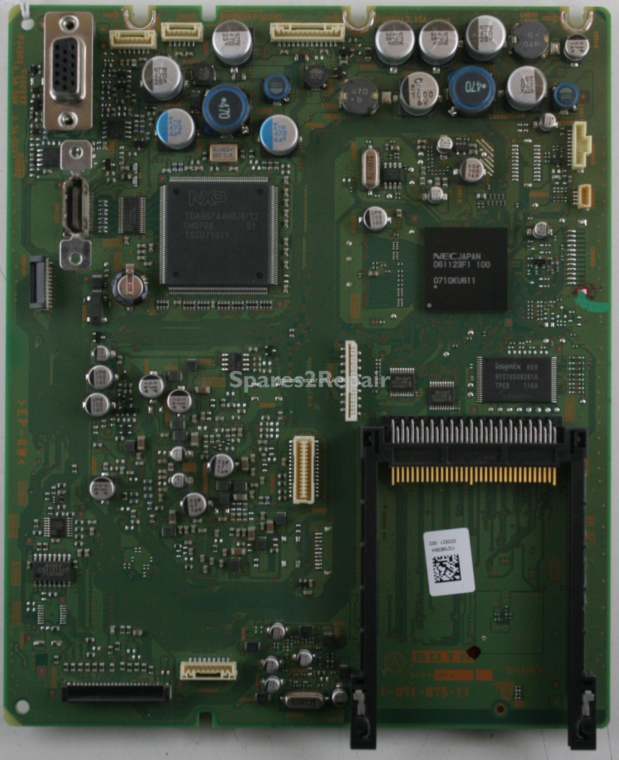 Sony KDL-32U2000 - Card Reader - 1-871-875-11 - A-1214-797-A - I1219638H