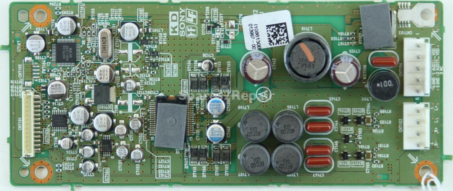 Sony KDL-V26A12U - Amp - 1-867-501-12 - 172624512