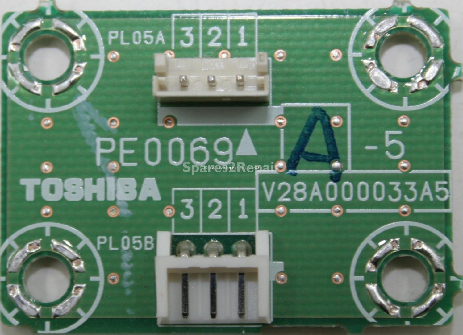 Toshiba 47WLT66PB - Connector - PE0069 A-5 - V28A000033A5