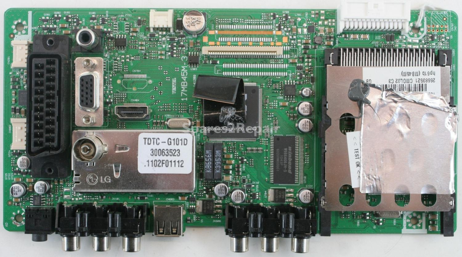 JMB JMB32883-MB45MLCD - Main AV - 17MB45M-3 V1 - 20554419 - 141209